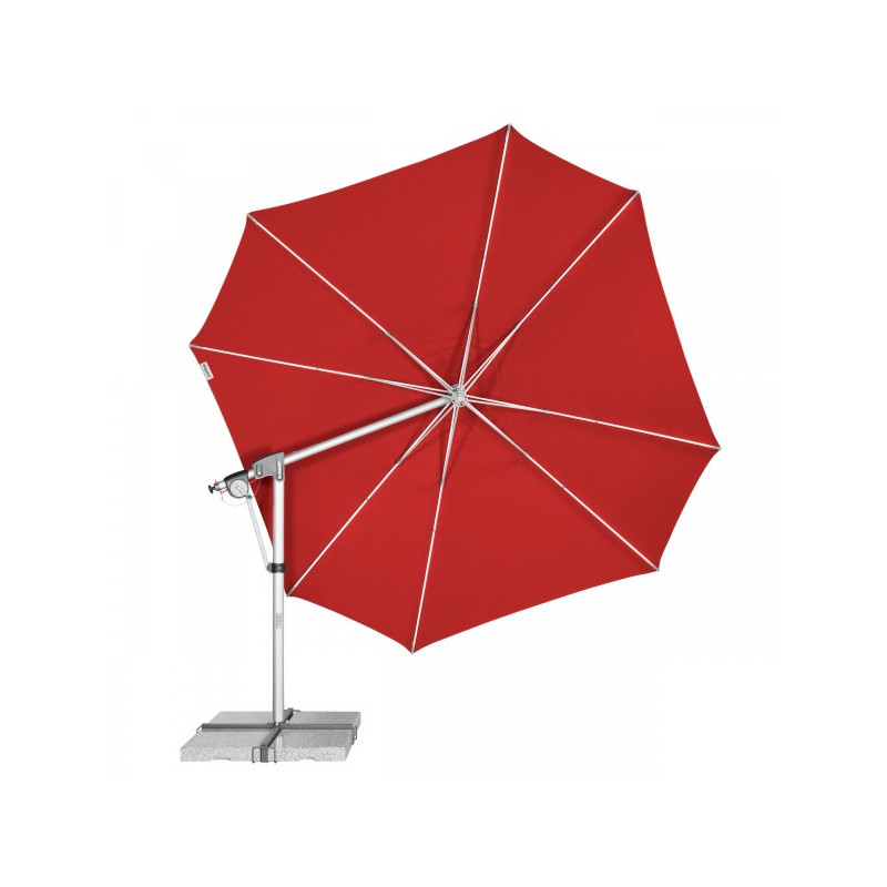 Slnečník výkyvný PROTECT 400P konštrukcia + potah