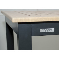 Stôl EXPERT wood antracit rozkladací 150/210x90 cm