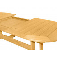 DOVER - drevený rozkladací stôl zo severskej borovice 160 / 210x90x74,5 cm