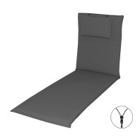 STAR UNI so zipsom 7777 - poduška na záhradné ležadlo s podhlavníkom