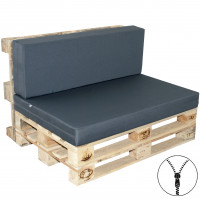 Paletové sedenie sedadlo + opierka, tuhý molitan