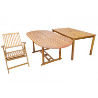 ATLAN - drevený stôl 150x90 cm