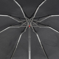 Knirps T.010 Stripe Red - ultraľahký skladací dáždnik