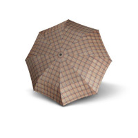 Carbonsteel Mini Woven Karo - dámsky skladací dáždnik