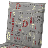 LIVING 1112 nízky - poduška na stoličku a kreslo