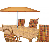 ATLAN - drevené záhradné sedenie 4 + 1 - 2. kvalita