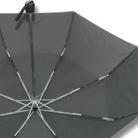 Mini Fiber Uni - dámsky sivý skladací dáždnik