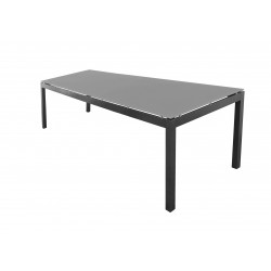 SALERNO - hliníkový záhradný stôl 210x100x74cm