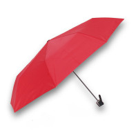Mini Fiber Uni - dámsky červený skladací dáždnik