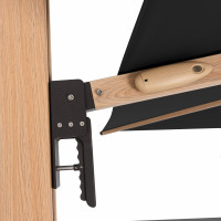 ALU WOOD XL 400 x 300 cm - záhradný naklápací bočný slnečník