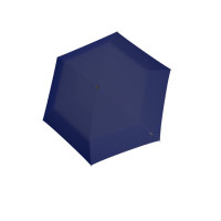 KNIRPS US.050 NAVY - ľahký dámsky skladací plochý dáždnik