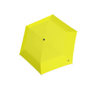 KNIRPS US.050 YELLOW - ľahký dámsky skladací plochý dáždnik