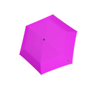 KNIRPS US.050 NEON PINK - ľahký dámsky skladací plochý dáždnik