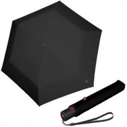 KNIRPS U.200 BLACK - elegantný dámsky plne automatický dáždnik