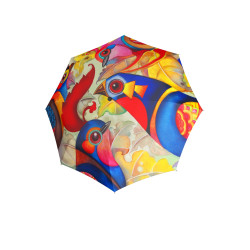 Modern Art BIRDIE - holový vystreľovací dáždnik