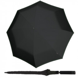 Knirps U.900 XXL NEON BLACK - ultraľahký holový dáždnik