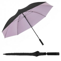 Knirps U.900 XXL BLACK WITH ROSE - ultraľahký holový dáždnik