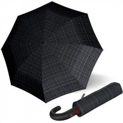 KNIRPS T.260 PRINTS CHECK - elegantný pánsky plne automatický dáždnik