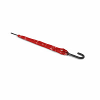 KNIRPS T.760 DOT ART RED - elegantný hoľový vystreľovací dáždnik