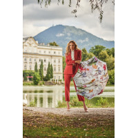 Elegance Boheme Paradise - dámsky luxusný dáždnik s abstraktnou potlačou