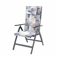 ELEGANT 2231 vysoký - poduška na stoličku a kreslo s podhlavníkom