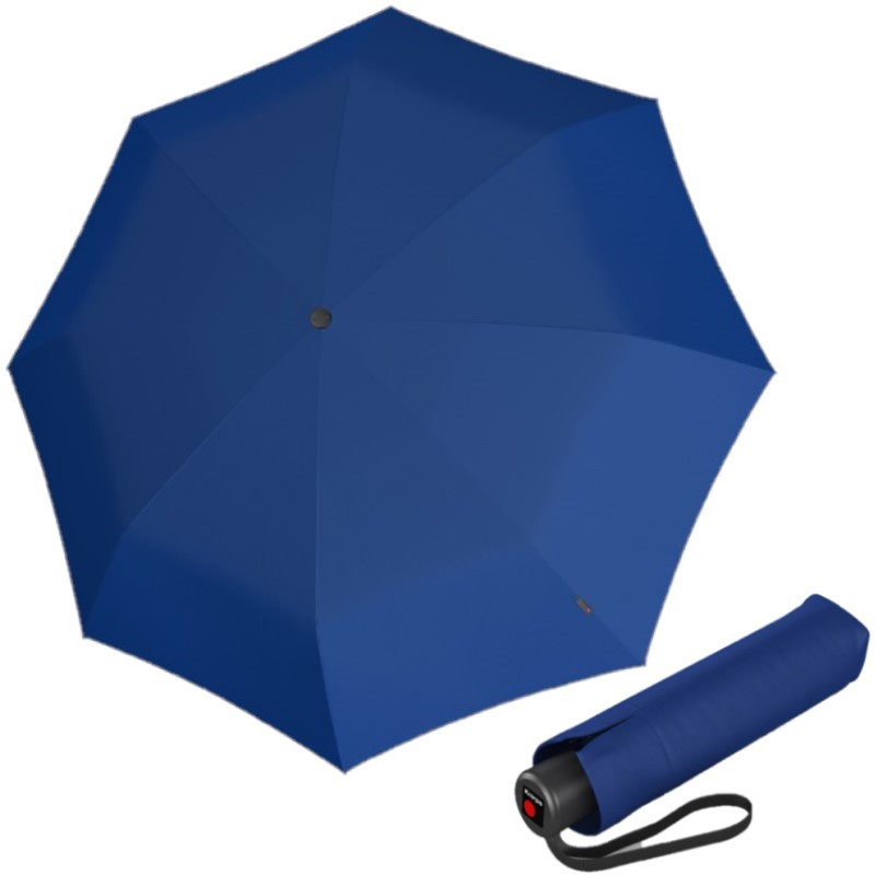 KNIRPS A.050 MEDIUM BLUE - elegantný dámsky skladací dáždnik