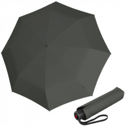 KNIRPS A.050 MEDIUM DARK GREY - elegantný dámsky skladací dáždnik