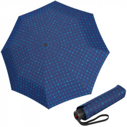 KNIRPS A.050 MEDIUM PINTA AQUA - elegantný dámsky skladací dáždnik