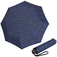 KNIRPS A.050 2DANCE BLUE - elegantný dámsky skladací dáždnik