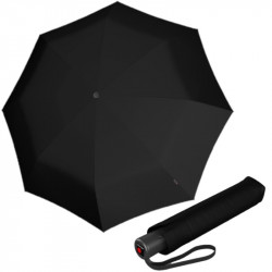 KNIRPS A.200 MEDIUM BLACK - elegantný dámsky plnoautomatický dáždnik