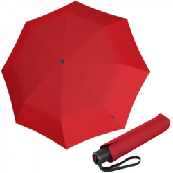 KNIRPS A.200 MEDIUM RED - elegantný dámsky plnoautomatický dáždnik