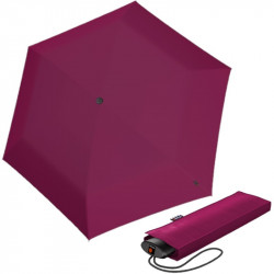 KNIRPS AS.050 SLIM SMALL VIOLET - ľahký dámsky skladací plochý dáždnik