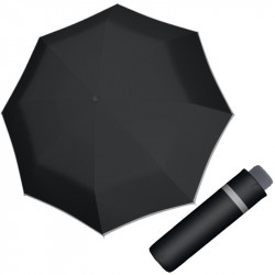 Kids Mini LIGHT UP BLACK - detský skladací dáždnik