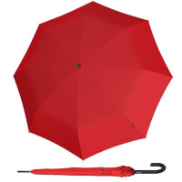 KNIRPS A.760 STICK RED - elegantný holový vystreľovací dáždnik