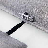 ELEGANT 2231 vysoký - poduška na stoličku a kreslo s podhlavníkom