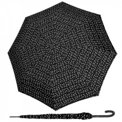 KNIRPS A.760 2DANCE BLACK - elegantný holový vystreľovací dáždnik