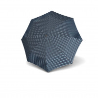 Knirps X1 Navy Dot - ľahký dámsky skladací mini-dáždnik 
