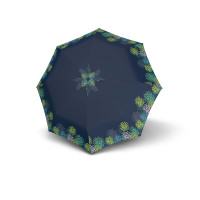 Fiber Mini Style - aqua fiore - dámsky skladací dáždnik