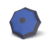 Fiber Mini Style - turquoise viol - dámsky skladací dáždnik