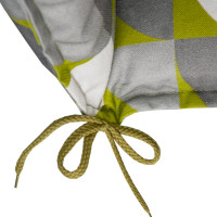 LIVING 2916 vysoká - poduška na stoličku a kreslo