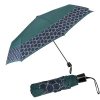 Fiber Mini Style - aqua viola - dámsky skladací dáždnik