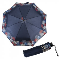 Fiber Mini Style - turquoise fiore - dámsky skladací dáždnik