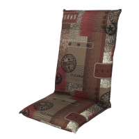 LIVING 2930 vysoká - poduška na stoličku a kreslo so zipsom