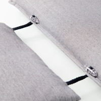 ELEGANT 2428 vysoká - set 4 ks - podušky na stoličky a kreslá s podhlavníkom