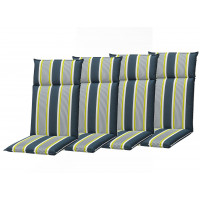 SPIRIT 2091 vysoká - set 4 ks - podušky na stoličky a kreslá