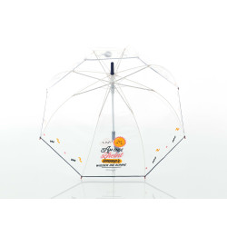 Kids Lang AC Transparent SUNSHINE - detský holový dáždnik