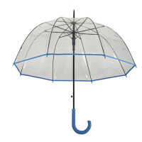 Hit Long Automatik priehľadný - dámsky holový vystreľovací dáždnik