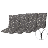 Living 2097 nízky - set 4 ks - podušky na stoličku a kreslo