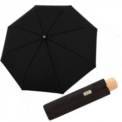 NATURE MINI Simple Black -  EKO dáždnik| Doppler CZ
