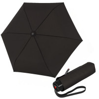 KNIRPS T.020 Black- ultraľahký skladací dáždnik